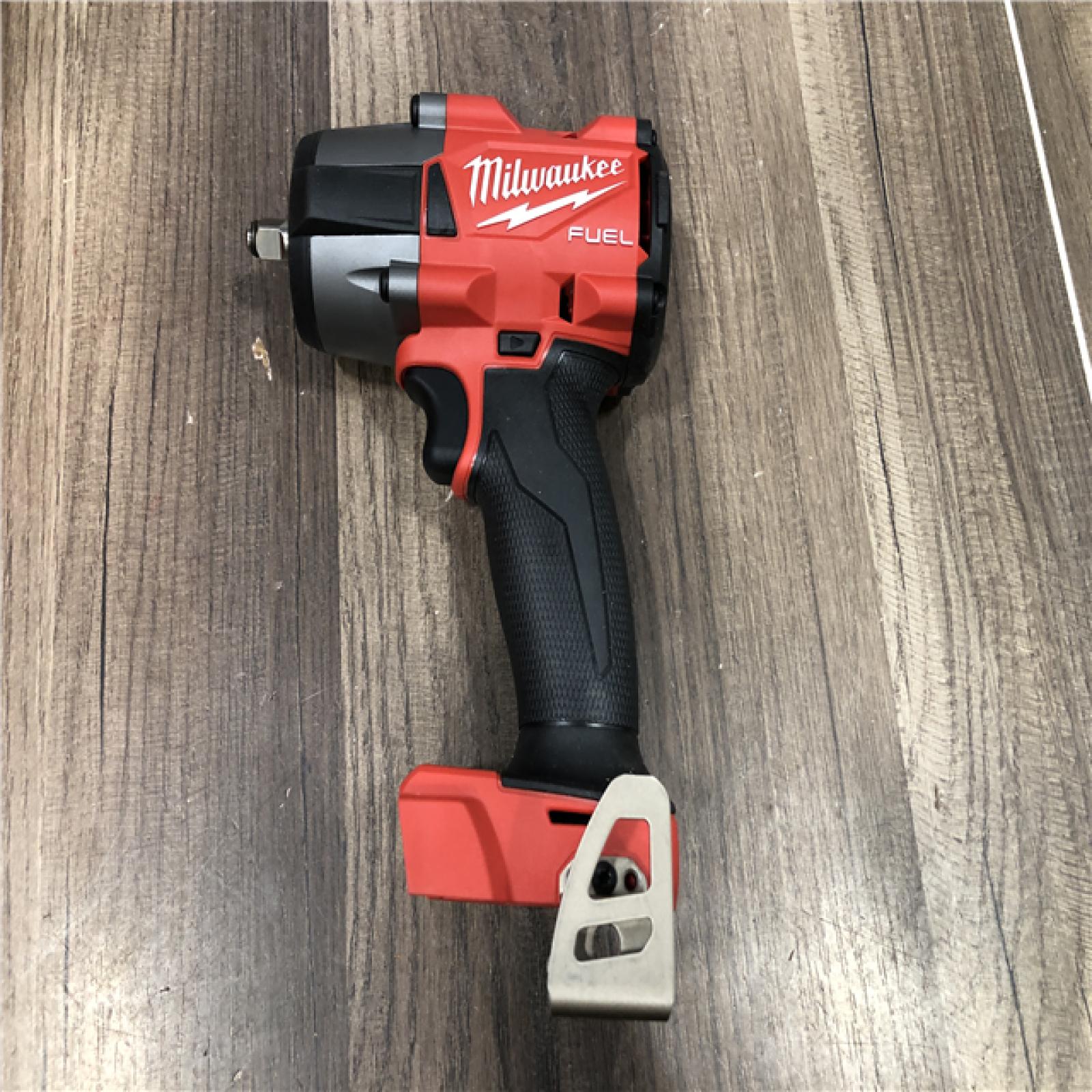 AS-IS Milwaukee FUEL GEN-2 18V Lithium-Ion Mid Torque Brushless Cordless 3/8 in. Impact Wrench with Friction Ring (Tool-Only)