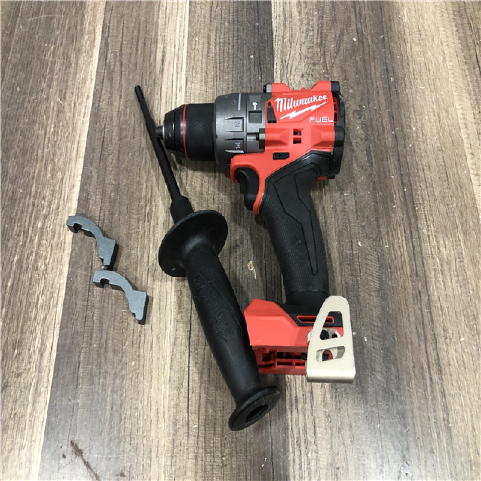 AS-IS Milwaukee FUEL 18V Lithium-Ion Brushless Cordless 1/2 in. Hammer Drill/Driver (Tool-Only)