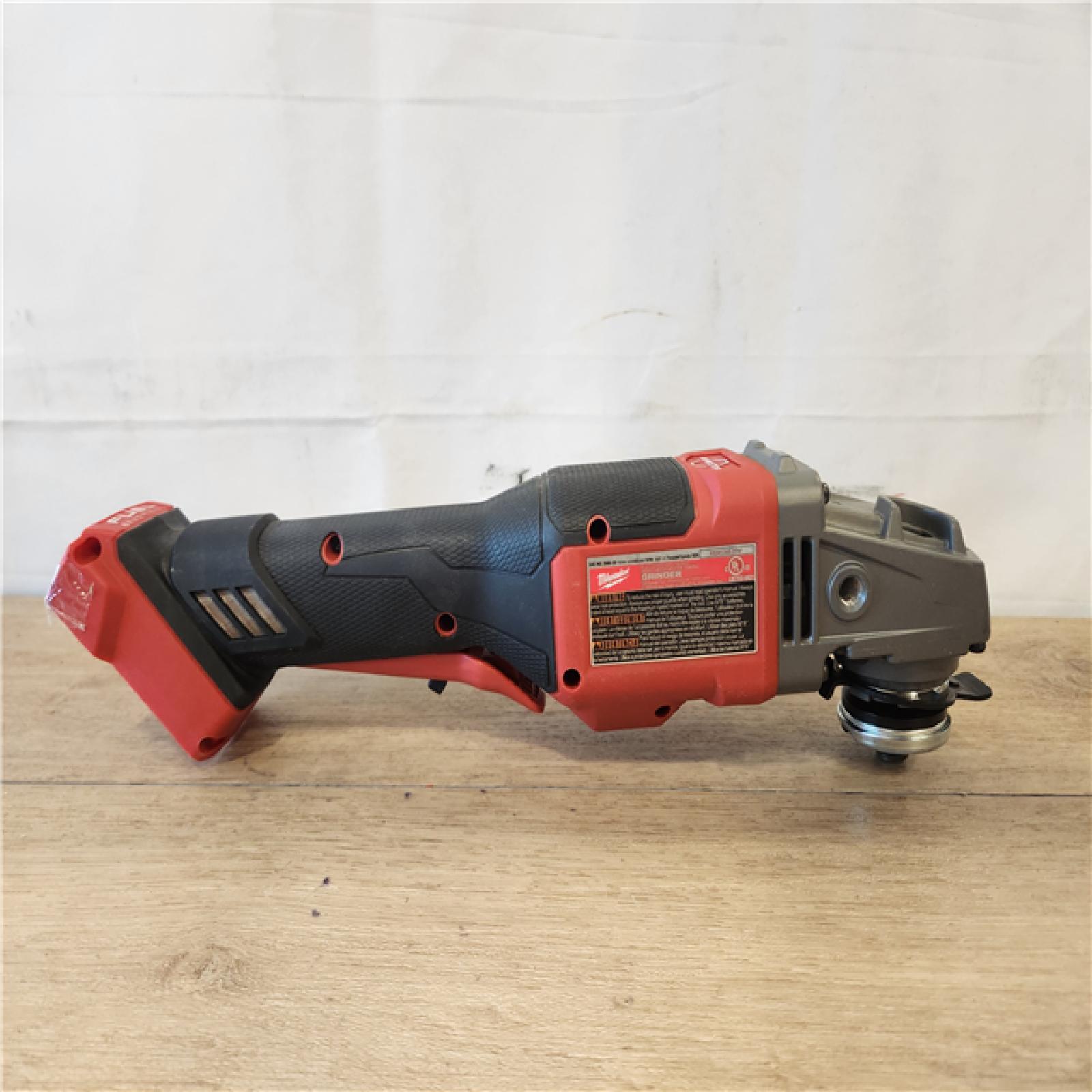 AS-IS- Milwaukee M18 Fuel 18 Volt 6 Inch Paddle Switch Grinder (Bare Tool)