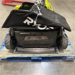 Dallas Location - As-Is RYOBI 80V HP Brushless Battery Cordless Electric 30 in. Multi-Blade Lawn Mower with Battery and Charger