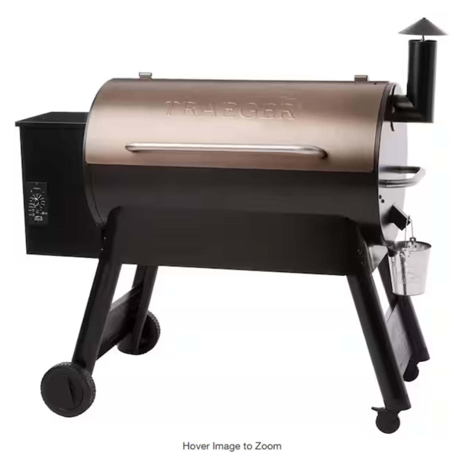 DALLAS LOCATION - Traeger Pro Series 34-Pellet Grill and Smoker in Bronze