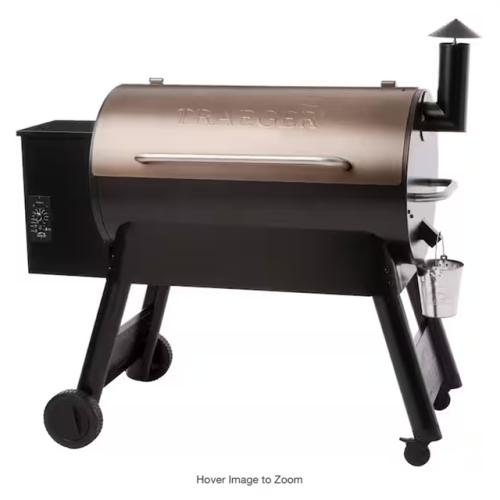DALLAS LOCATION - Traeger Pro Series 34-Pellet Grill and Smoker in Bronze