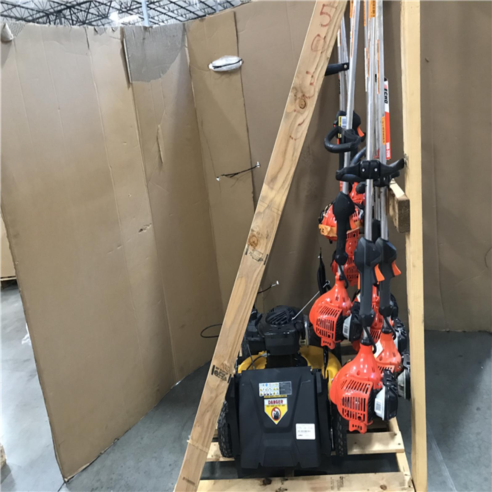 CALIFORNIA AS-IS OUTDOOR POWER EQUIPMENT