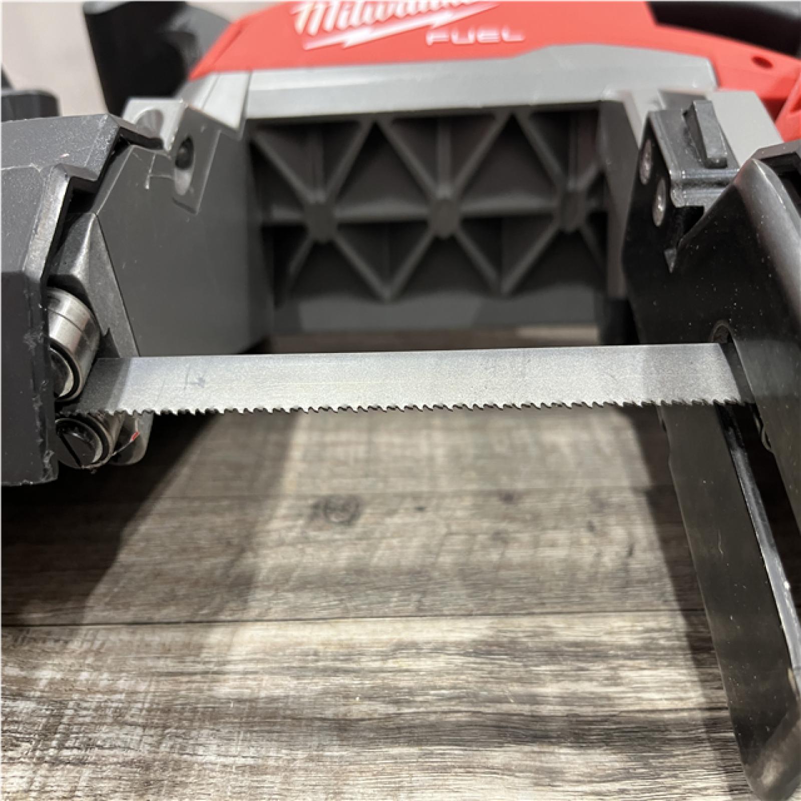 AS-IS Milwaukee FUEL 18V Lithium-Ion Brushless Cordless Deep Cut Band Saw (Tool-Only)