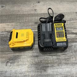 AS-IS DEWALT 20V MAX XR POWERSTACK Lithium-Ion Battery Starter Kit with 3.5Ah Battery and Charger