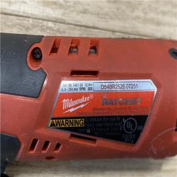 AS-IS Milwaukee 12V Lithium-Ion Cordless 3/8 in. Ratchet (Tool-Only)
