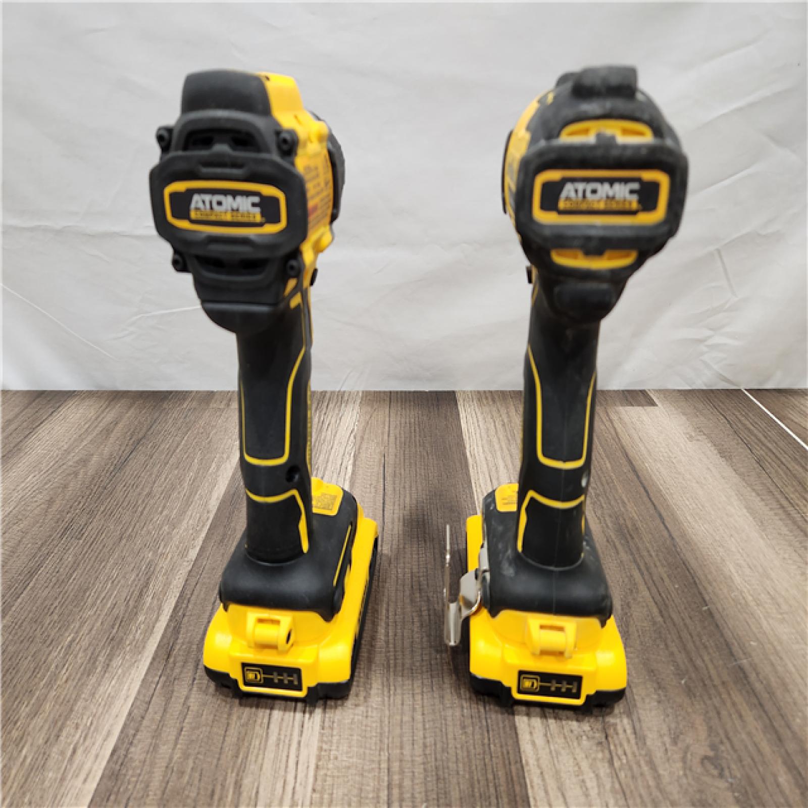 AS-IS - DEWALT ATOMIC 20-Volt MAX Lithium-Ion Cordless Combo Kit (2-Tool)