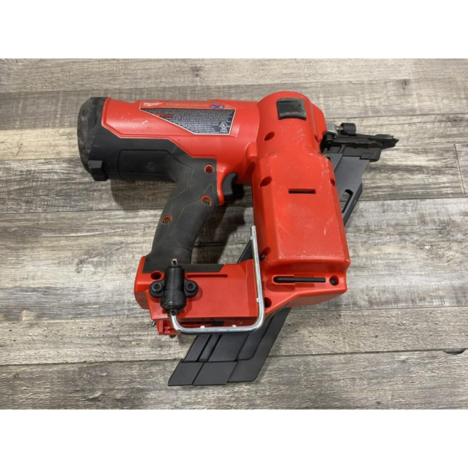 AS-IS Milwaukee  FUEL 3-1/2 in. 18-Volt 30-Degree Lithium-Ion Brushless Cordless Framing Nailer (Tool-Only)