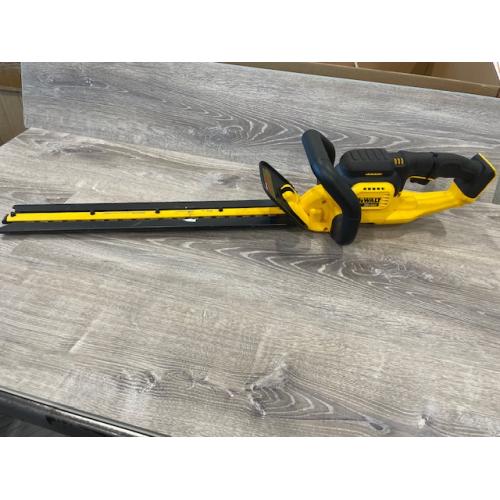 AS-IS Dewalt 20V MAX 22 in. Cordless Battery Powered Hedge Trimmer (Tool Only)