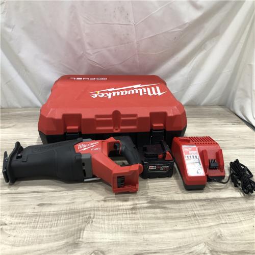 AS-IS Milwaukee FUEL 18V Lithium-Ion Cordless SAWZALL Reciprocating Saw Kit