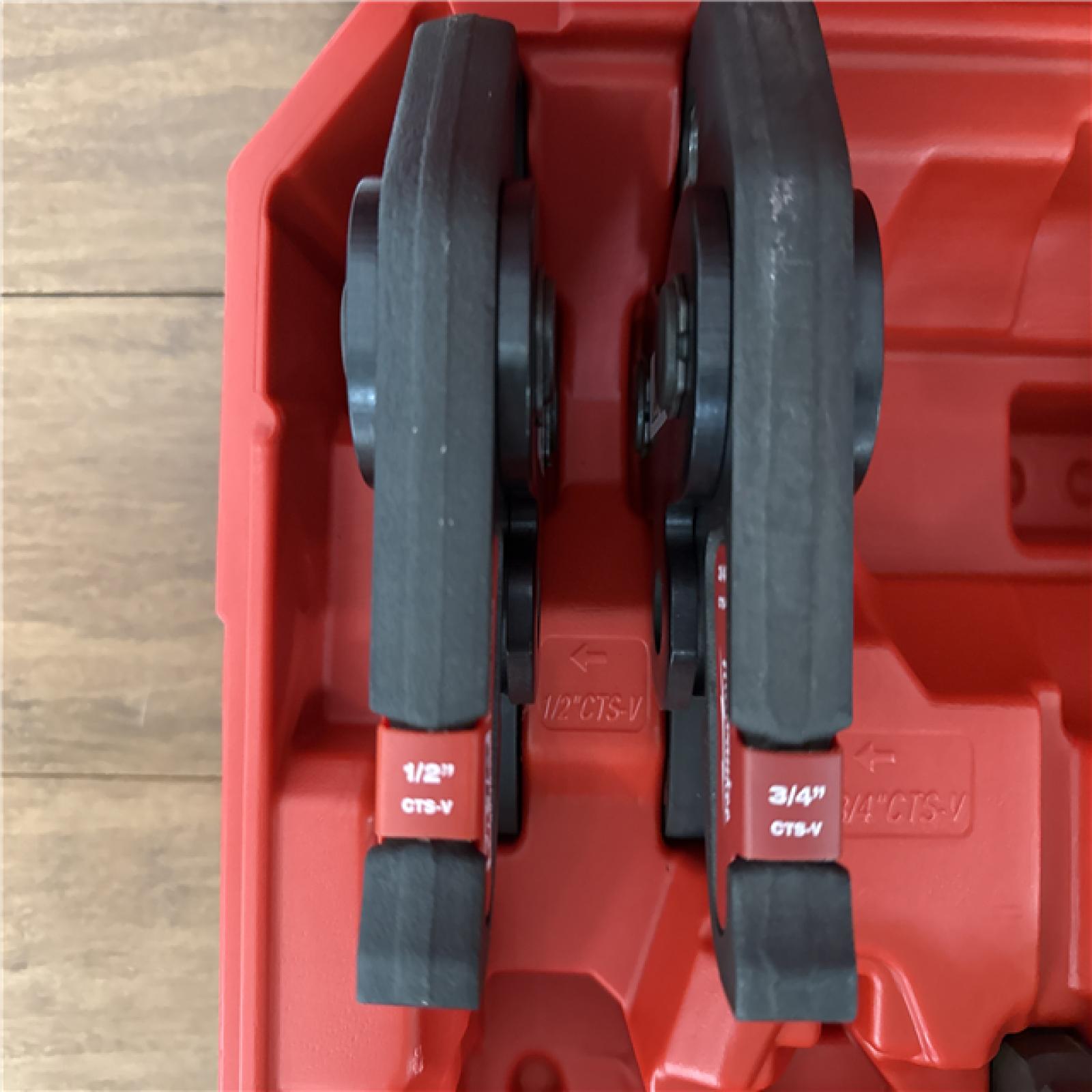 California AS-IS Milwaukee Force Logic M18 Press Tool, includes (1) Battery and Hard Case