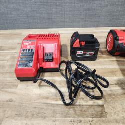 HOUSTON LOCATION - AS - IS Milwaukee FUEL 18V Lithium-Ion Brushless Cordless 1/2 in. Impact Wrench with Friction Ring W/ BATTERY & CHARGER