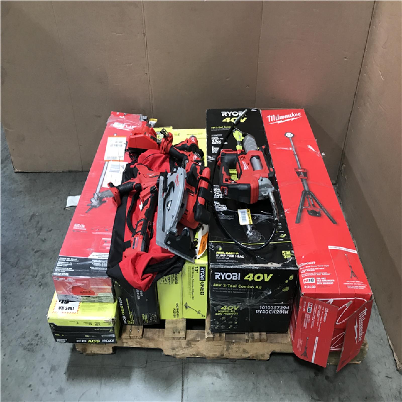 CALIFORNIA AS-IS TOOL PALLET