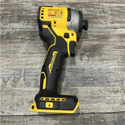 AS-IS DEWALT Atomic 20V Max Lithium-Ion Brushless Cordless Compact 1/4 in. Impact Driver Kit