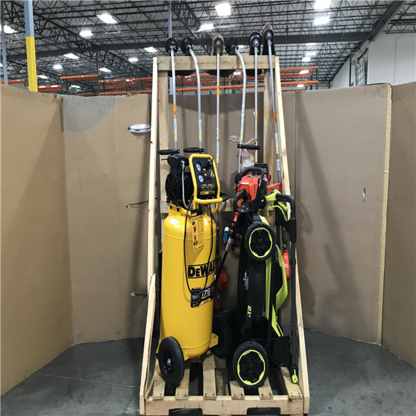 California AS-IS OUTDOOR POWER EQUIPMENT