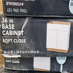 Phoenix Location AS-IS Hampton Bay Cabinet Pallet (10-Cases)