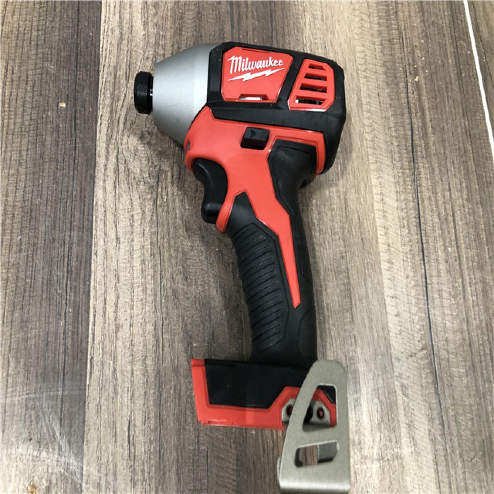 AS-IS Milwaukee 18V Lithium-Ion Cordless 1/4 in. Hex Impact Driver (Tool-Only)