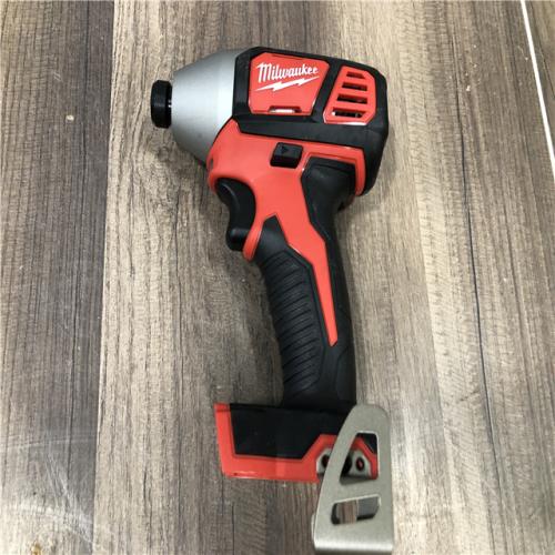 AS-IS Milwaukee 18V Lithium-Ion Cordless 1/4 in. Hex Impact Driver (Tool-Only)