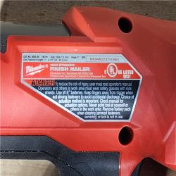 HOUSTON LOCATION - AS-IS Milwaukee FUEL 18-Volt Lithium-Ion Brushless Cordless Gen ll 16-Gauge Straight Finish Nailer (Tool Only)