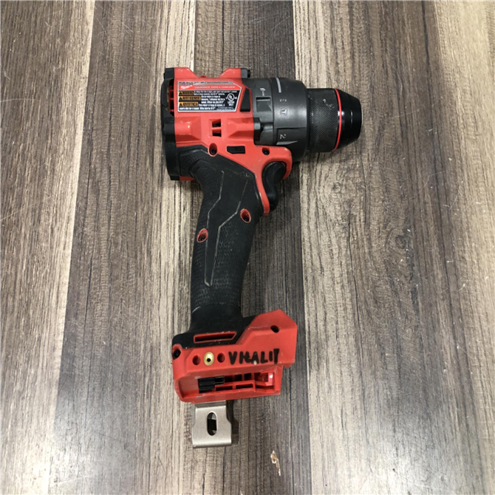 AS-IS Milwaukee FUEL 18V Lithium-Ion Brushless Cordless 1/2 in. Hammer Drill/Driver (Tool-Only)