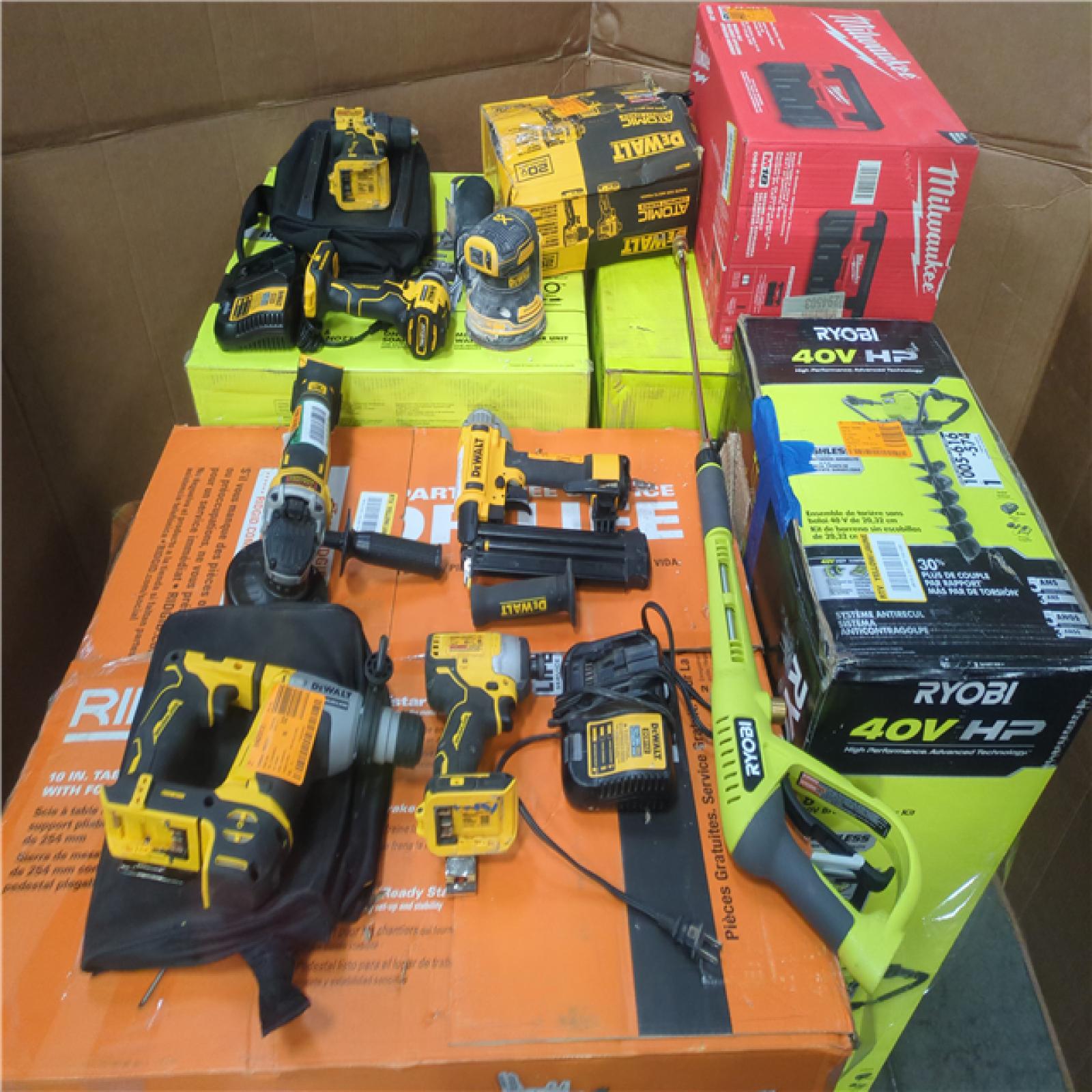 CALIFORNIA AS-IS TOOL PALLET