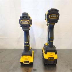 AS-IS- DeWalt 2-Tool Combo Kit W/ (2) BATTERY & CHARGER