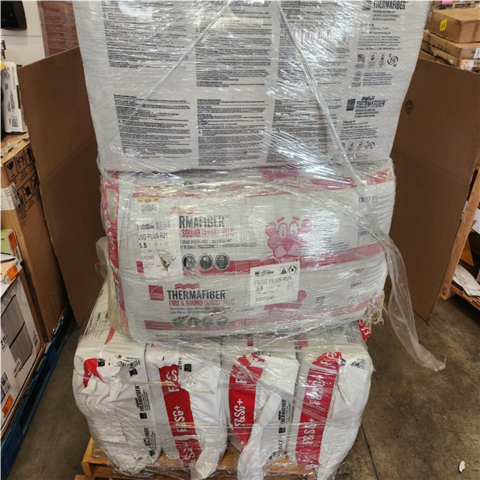 Phoenix Owens Corning 23 in. x 47 in. R-21 Thermafiber Fire and Sound Guard Plus Mineral Wool Insulation Batt(16-Bags)