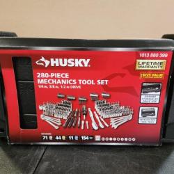 Phoenix NEW Husky 280-Piece SAE/Metric Mechanics Tool Set with Tool Box (SEALED)