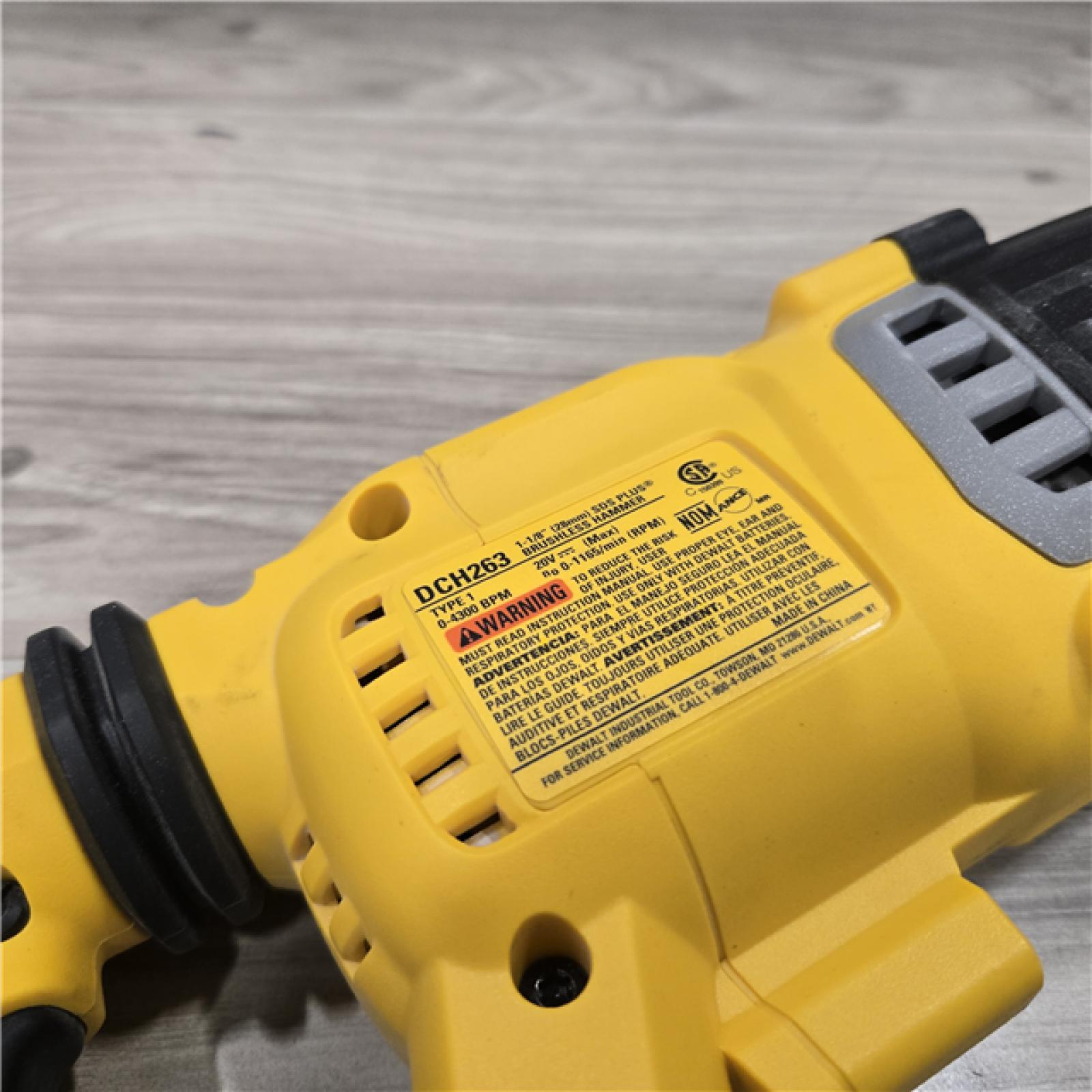 AS-IS DeWalt 20V MAX* Cordless SDS PLUS Rotary Hammer (Tool Only)