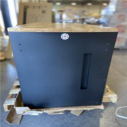 DALLAS LOCATION - Husky 52 in. W x 25 in. D Heavy Duty 9-Drawer Mobile Workbench Cabinet with Adjustable-Height Hardwood Top in Matte Black