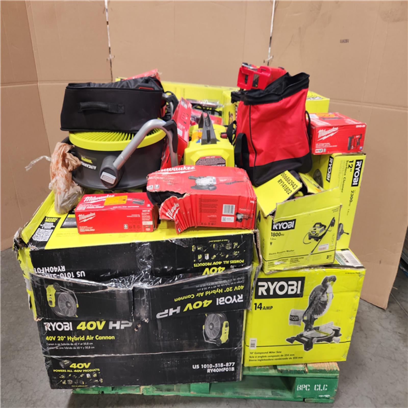 CALIFORNIA AS-IS TOOL PALLET