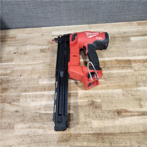 HOUSTON LOCATION - AS - IS Milwaukee FUEL 18-Volt Lithium-Ion Brushless Cordless Gen II 18-Gauge Brad Nailer (Tool-Only)