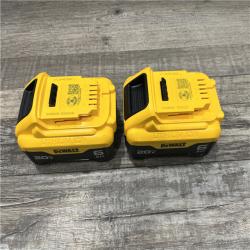 AS-IS DEWALT 20V MAX Lithium-Ion 6.0Ah Battery (2-Pack)