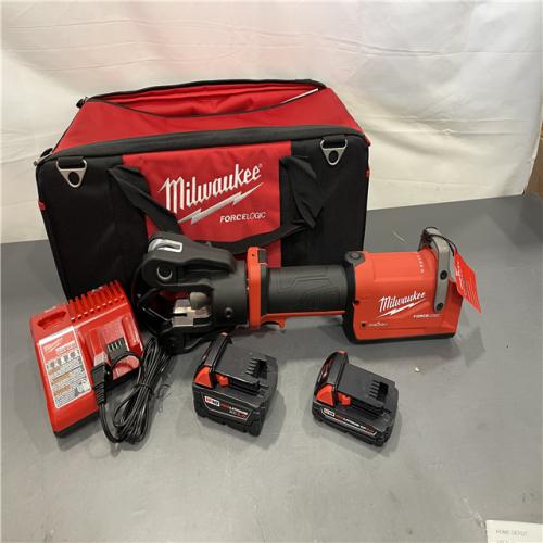 AS-IS - M18 ONE-KEY FORCE LOGIC 11-Ton Dieless Latched Linear Utility Crimper