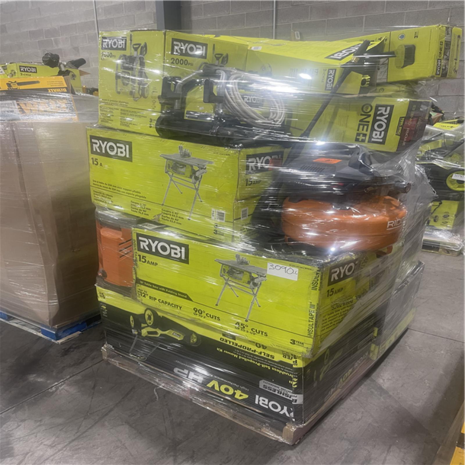 Pittston Location As-Is Power Tools Partial Truckload (10 pallets) 3090-C