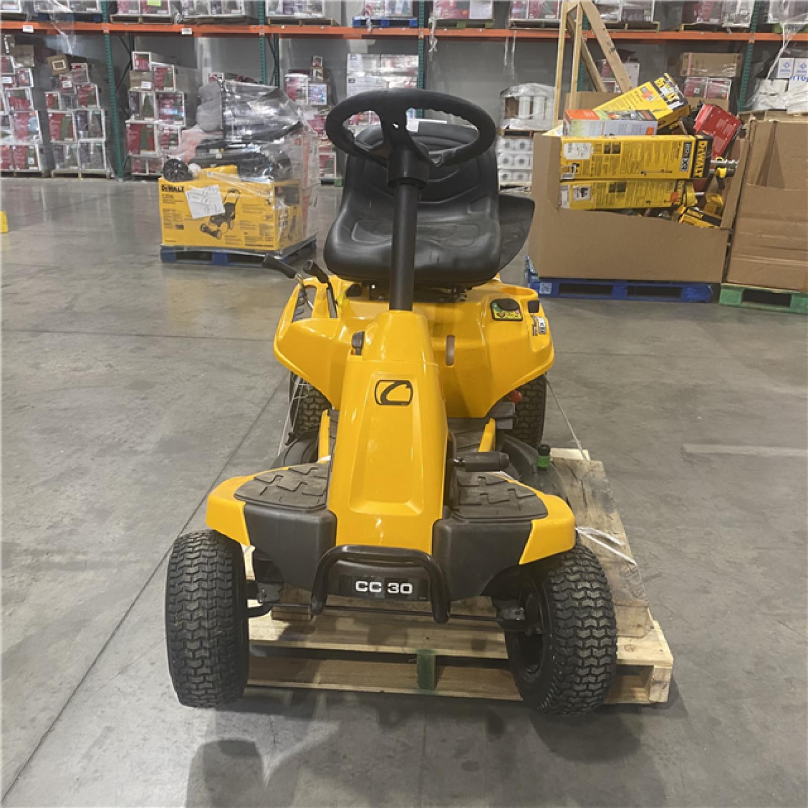 Dallas Location - As-Is Cub Cadet 30 in. 10.5 HP Gas Riding Mower