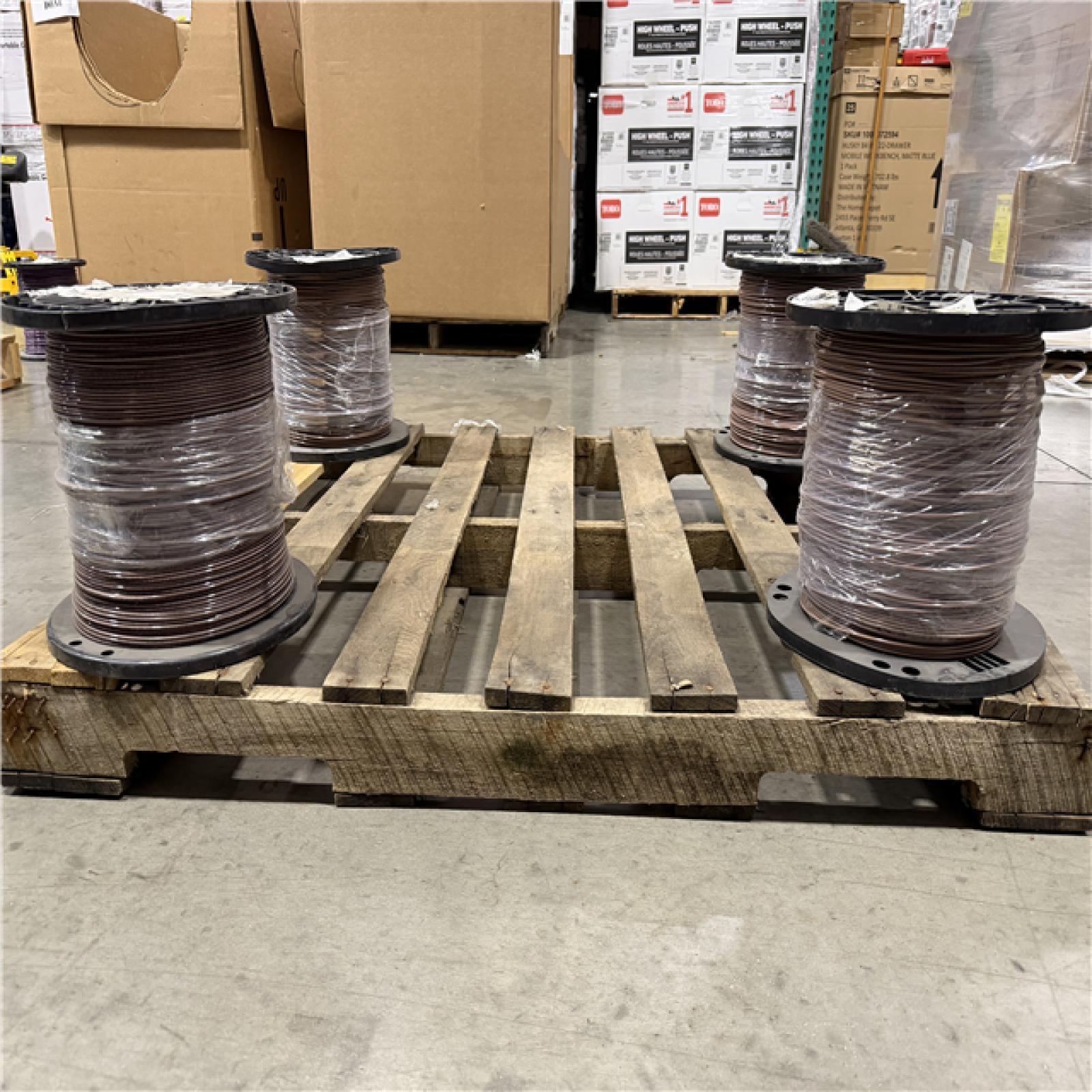 DALLAS LOCATION -Southwire 2500 ft. 12 Brown Solid CU THHN Wire (SEE NOTES)