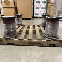 DALLAS LOCATION -Southwire 2500 ft. 12 Brown Solid CU THHN Wire (SEE NOTES)