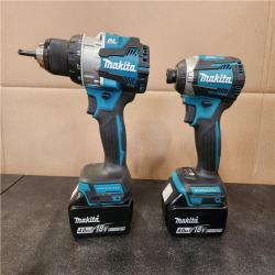 Phoenix NEW Makita 18-Volt LXT Lithium-ion Brushless Cordless 2-piece Combo Kit (Hammer Drill/Impact Driver) 2.0Ah/4.0Ah