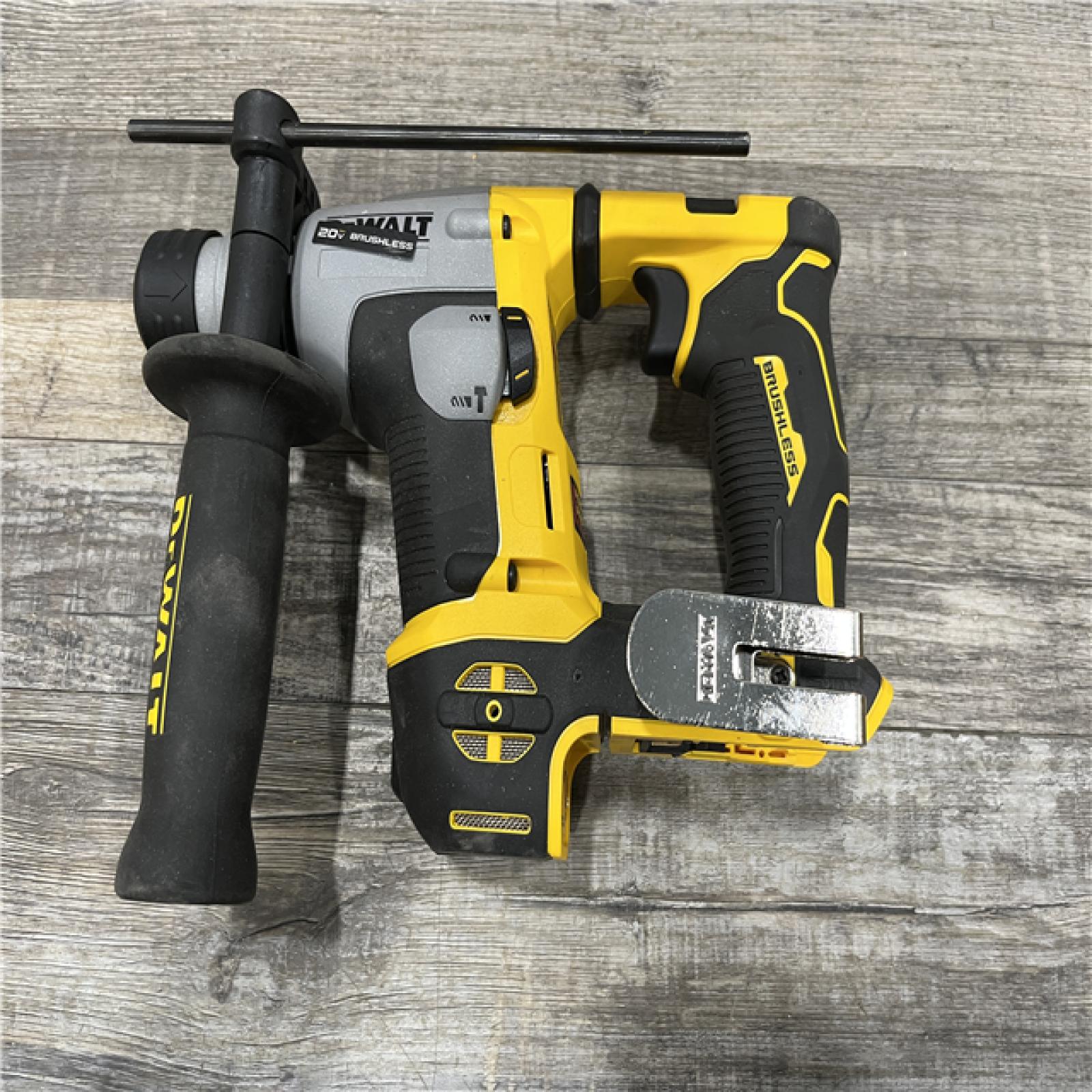 AS-IS DEWALT ATOMIC 20V MAX Cordless Brushless Ultra-Compact 5/8 in. SDS Plus Hammer Drill (Tool Only)