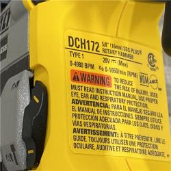 AS-IS DEWALT ATOMIC 20V MAX Cordless Brushless Ultra-Compact 5/8 in. SDS Plus Hammer Drill (Tool Only)