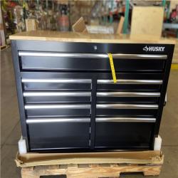 DALLAS LOCATION - Husky Modular Tool Storage 52 in. W x 20 in. D Standard Duty Black Mobile Workbench Cabinet