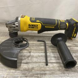 AS-IS DEWALT 20V XR Cordless 4-1/2. in. to 5 in. Variable Speed Angle Grinder (Tool Only)