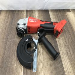 AS-IS Milwaukee 18V Lithium-Ion Brushless Cordless 4-1/2 in./5 in. Grinder w/Paddle Switch (Tool-Only)
