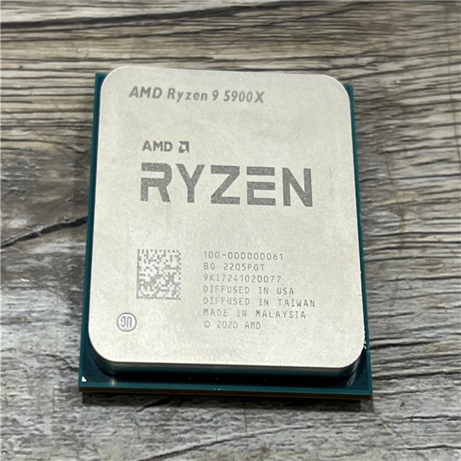 AS-IS AMD Ryzen 9 5900X 12-core, 24-Thread Unlocked Desktop Processor