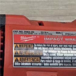 AS-IS Milwaukee M12 FUEL 12V Cordless Stubby 1/2 in. Impact Wrench (Tool-Only)