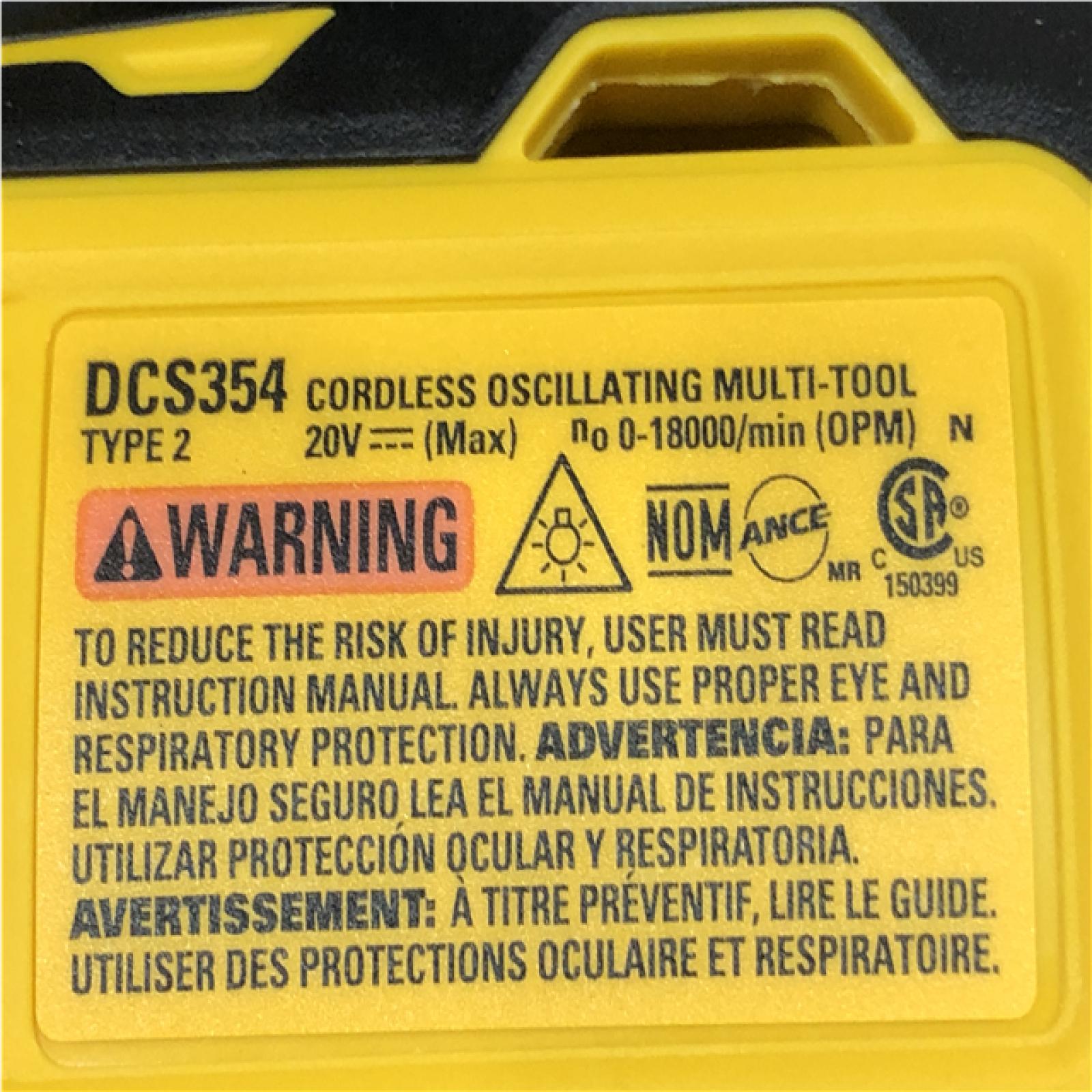 AS-IS DEWALT ATOMIC 20-Volt Lithium-Ion Cordless Brushless (4-Tool) Combo Kit