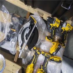 CALIFORNIA AS-IS DEWALT 20v 6 TOOL COMBO KIT