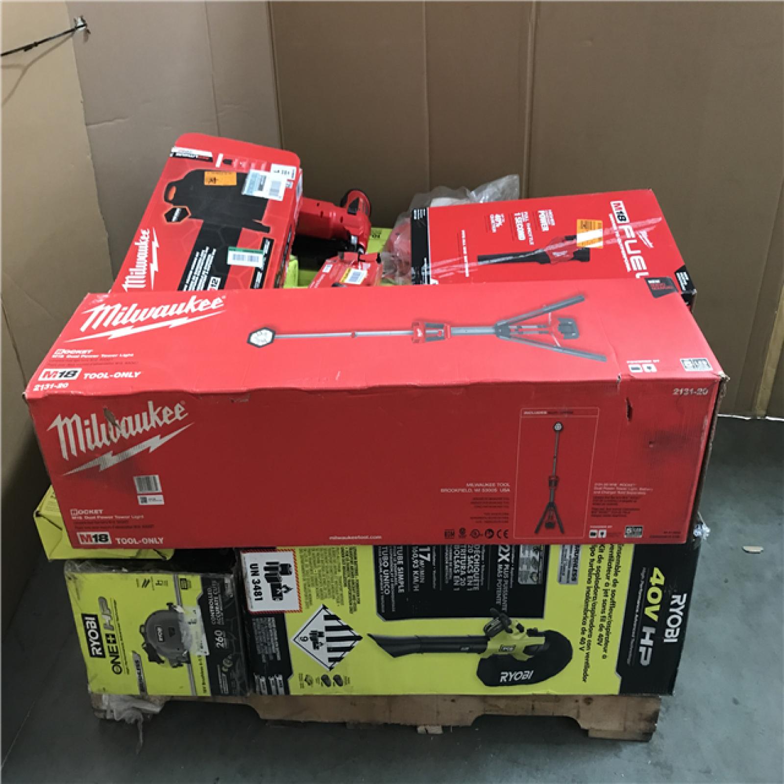 California AS-IS Tool Pallet