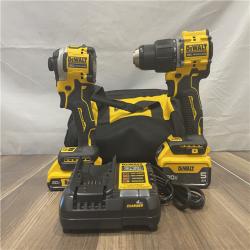 AS-IS DEWALT ATOMIC 20V MAX Lithium-Ion Cordless 2-Tool Combo Kit